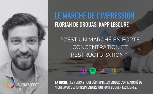 Lire la suite à propos de l’article Podcast : Le marché de l’imprimerie numérique avec Florian de Drouas, directeur adjoint de Kapp-Lescure