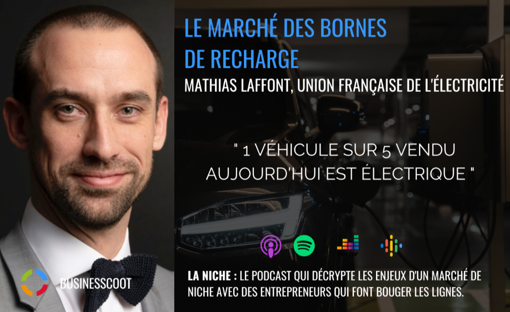 Lire la suite à propos de l’article Podcast : Le marché des bornes de recharge électrique avec Mathias Laffont de l’Union Française de l’Electricité
